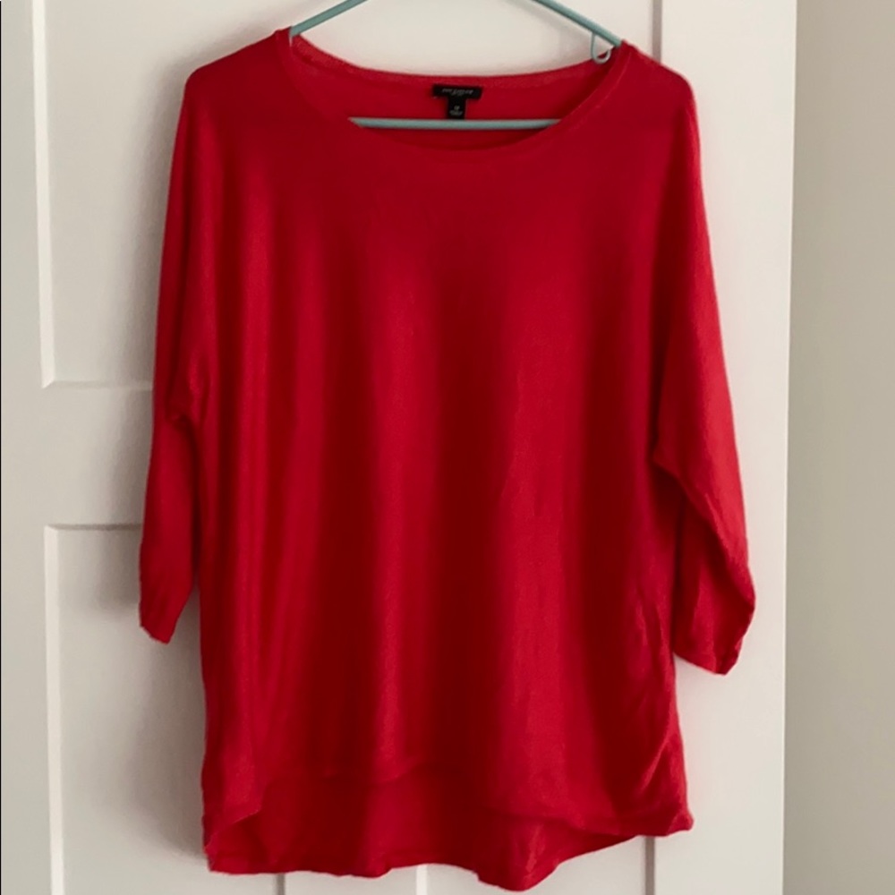 Ann Taylor Lightweight pink sweater